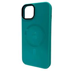 Чохол (накладка) Apple iPhone 14, AG-Glass Sapphire, MagSafe, Зелений