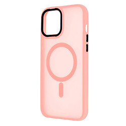 Чохол (накладка) Apple iPhone 14, Cosmic Magnetic Color, MagSafe, Рожевий