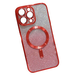 Чохол (накладка) Apple iPhone 13 Pro, Cosmic CD Shiny Magnetic, MagSafe, Червоний