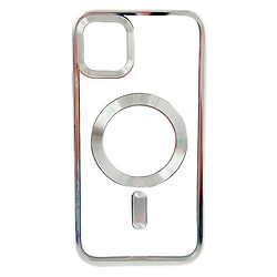 Чехол (накладка) Apple iPhone 15 Pro, Cosmic CD Magnetic, MagSafe, Серебряный