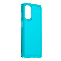 Чехол (накладка) Samsung A145 Galaxy A14, Cosmic Clear Color, Transparent Blue, Синий