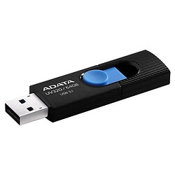 USB Flash A-DATA AUV 320, 64 Гб., Чорний