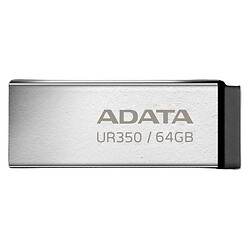 USB Flash A-DATA UR 350, 64 Гб., Серебряный