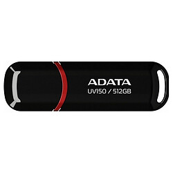 USB Flash A-DATA UV 150, 512 Гб., Чорний