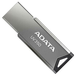 USB Flash A-DATA UV 350, 64 Гб., Серебряный