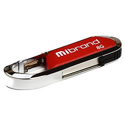 USB Flash Mibrand Aligator, 8 Гб., Червоний