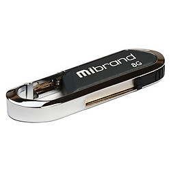USB Flash Mibrand Aligator, 8 Гб., Серый
