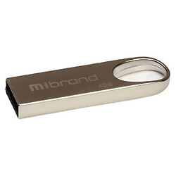 USB Flash Mibrand Irbis, 4 Гб., Срібний