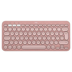 Клавіатура Logitech Pebble Keys 2 K380s, Рожевий