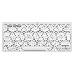 Клавіатура Logitech Pebble Keys 2 K380s, Білий