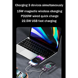 Портативная батарея (Power Bank) A77, 10000 mAh, Серебряный - № 8