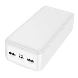 Портативна батарея (Power Bank) Hoco J118B, 30000 mAh, Білий