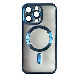 Чехол (накладка) Apple iPhone 15 Pro, FIBRA Chrome, Синий