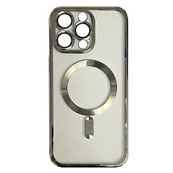 Чехол (накладка) Apple iPhone 15 Pro Max, FIBRA Chrome, Natural Titanium, Серый