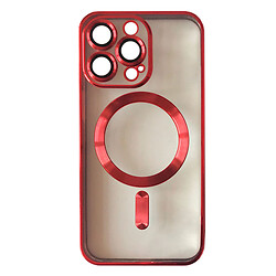 Чехол (накладка) Apple iPhone 15 Pro Max, FIBRA Chrome, Красный