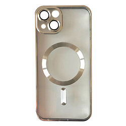 Чохол (накладка) Apple iPhone 15, FIBRA Chrome, Срібний