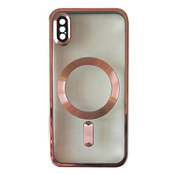 Чохол (накладка) Apple iPhone X / iPhone XS, FIBRA Chrome, Rose Gold, Рожевий