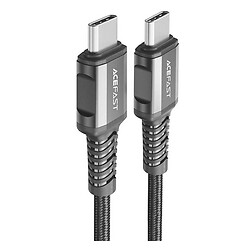 USB кабель Acefast C1-09, Type-C, 1.2 м., Чорний