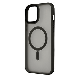 Чохол (накладка) Apple iPhone 12 Pro Max, Cosmic Magnetic Color, MagSafe, Чорний