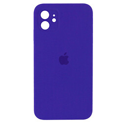 Чохол (накладка) Apple iPhone 12, Original Soft Case, Dark Purple, Фіолетовий