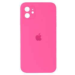Чохол (накладка) Apple iPhone 12, Original Soft Case, Dragon Fruit, Рожевий