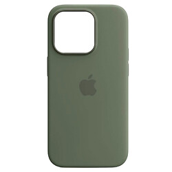 Чохол (накладка) Apple iPhone 14 Pro, Original Soft Case, MagSafe, Оливковий