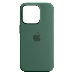 Чохол (накладка) Apple iPhone 15, Original Soft Case, MagSafe, Зелений