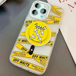 Чехол (накладка) Apple iPhone 13 Pro Max, POP Mag, MagSafe, Off Yellow, Рисунок