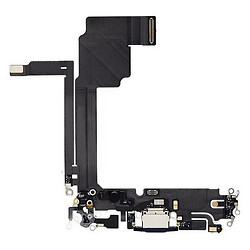 Шлейф Apple iPhone 15 Pro Max, С разъемом на зарядку, Синий