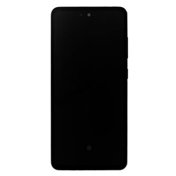 Дисплей (екран) Samsung A525 Galaxy A52 / A526 Galaxy A52, З сенсорним склом, З рамкою, OLED, Срібний