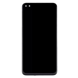 Дисплей (экран) OPPO Realme X3 Super Zoom, Original (100%), С сенсорным стеклом, С рамкой, Черный