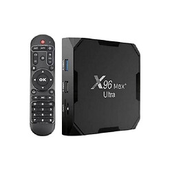 Медіаплеєр HD X96 MAX+ Ultra, Чорний