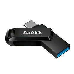 USB Flash SanDisk Ultra Dual Go, 128 Гб., Чорний