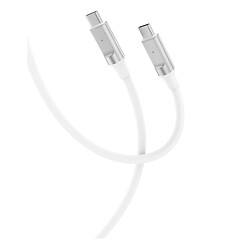 USB кабель XO NB-Q252B, Type-C, 1.0 м., Білий