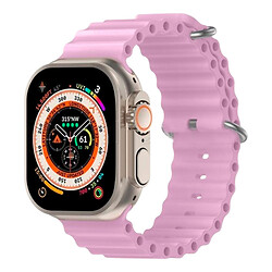 Ремінець Apple Watch 38 / Watch 40, Ocean Band, Light Purple, Фіолетовий