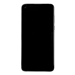 Дисплей (екран) Motorola XT2041 Moto G8 Power, Original (100%), З сенсорним склом, З рамкою, Чорний