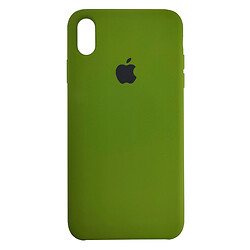 Чохол (накладка) Apple iPhone XS Max, Original Soft Case, Dark Green, Зелений