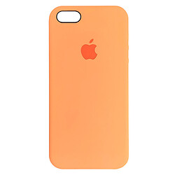 Чохол (накладка) Apple iPhone 5 / iPhone 5S / iPhone SE, Original Soft Case, Papaya, Помаранчевий