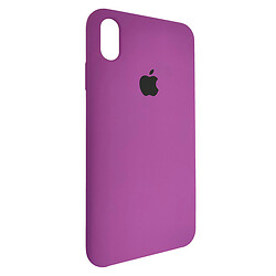 Чохол (накладка) Apple iPhone XS Max, Original Soft Case, Фіолетовий