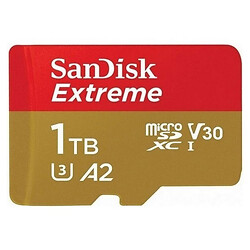 Карта пам'яті SanDisk Extreme A2 V30 MicroSDXC UHS-1 U3, 1 Тб.