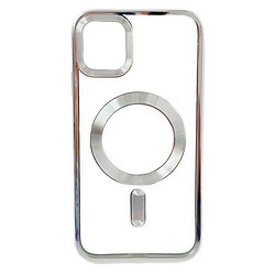 Чохол (накладка) Apple iPhone 11, Cosmic CD Magnetic, MagSafe, Срібний