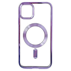 Чохол (накладка) Apple iPhone 14, Cosmic CD Shiny Magnetic, MagSafe, Фіолетовий