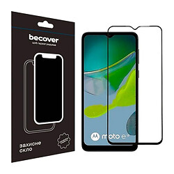 Защитное стекло Motorola XT2345 Moto E13, BeCover, Черный