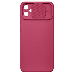 Чехол (накладка) Samsung A055 Galaxy A05, Soft TPU Armor CamShield, Wine Red, Красный