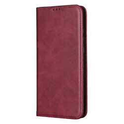 Чохол (книжка) Motorola XT2127 Moto G10, Leather Case Fold, Темно червоний, Червоний