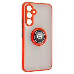 Чохол (накладка) Samsung S926 Galaxy S24 Plus, Goospery Ring Case, Чорно-Червоний, Червоний