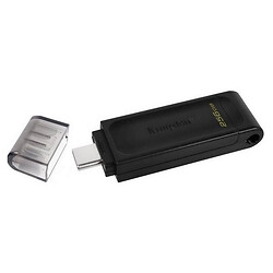 USB Flash Kingston DT 70, 256 Гб., Черный