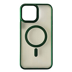 Чехол (накладка) Apple iPhone 12 / iPhone 12 Pro, Perfect Case, MagSafe, Titanium Green, Зеленый