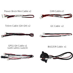 Стандартный набор кабелей The Cube Standard Cable Set 2.1 (HS 8544.42.11) для Cube Pixhawk 2