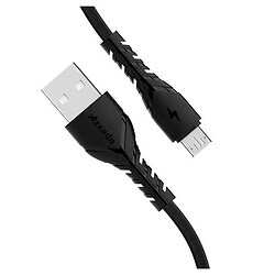 USB кабель Remax PD-B47m, MicroUSB, 1.0 м., Черный